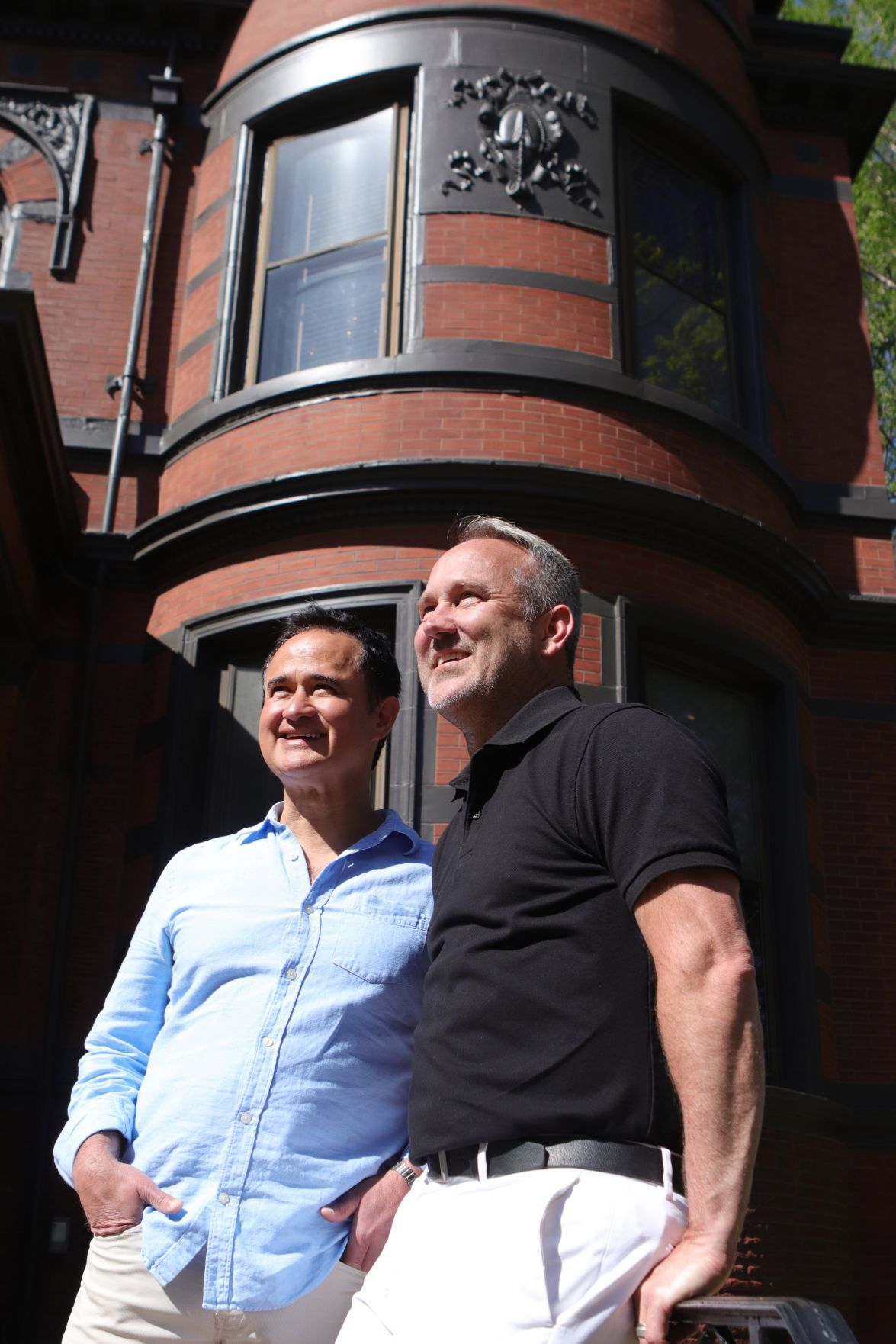 At home in Lafayette Square